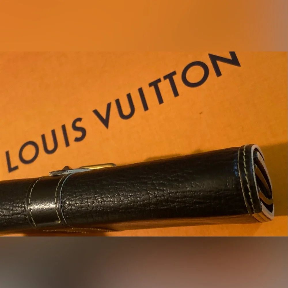 🔥FIRM PRICE ~ Louis Vuitton ~ Suhali Black Leather Long Wallet ~ COA ~ TH2088 - Picture 16 of 16